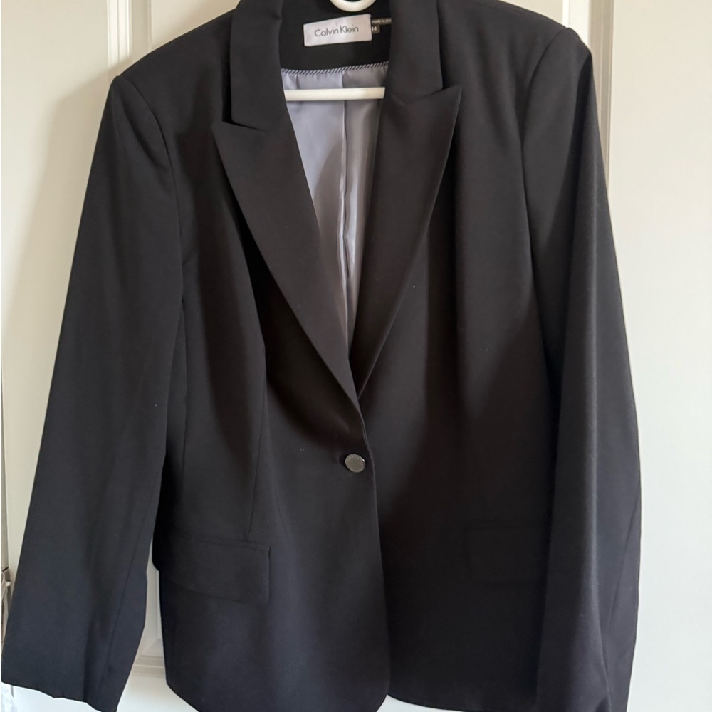 Calvin Klein Classic Black Blazer for Women